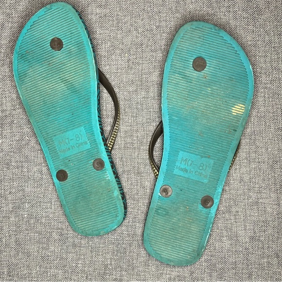 Maurice’s Studded Pattern Flip Flops - Picture 4 of 4